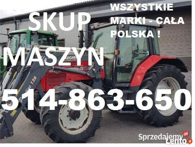 Skup maszyn rolniczych i ciągników rolniczych Warszawa