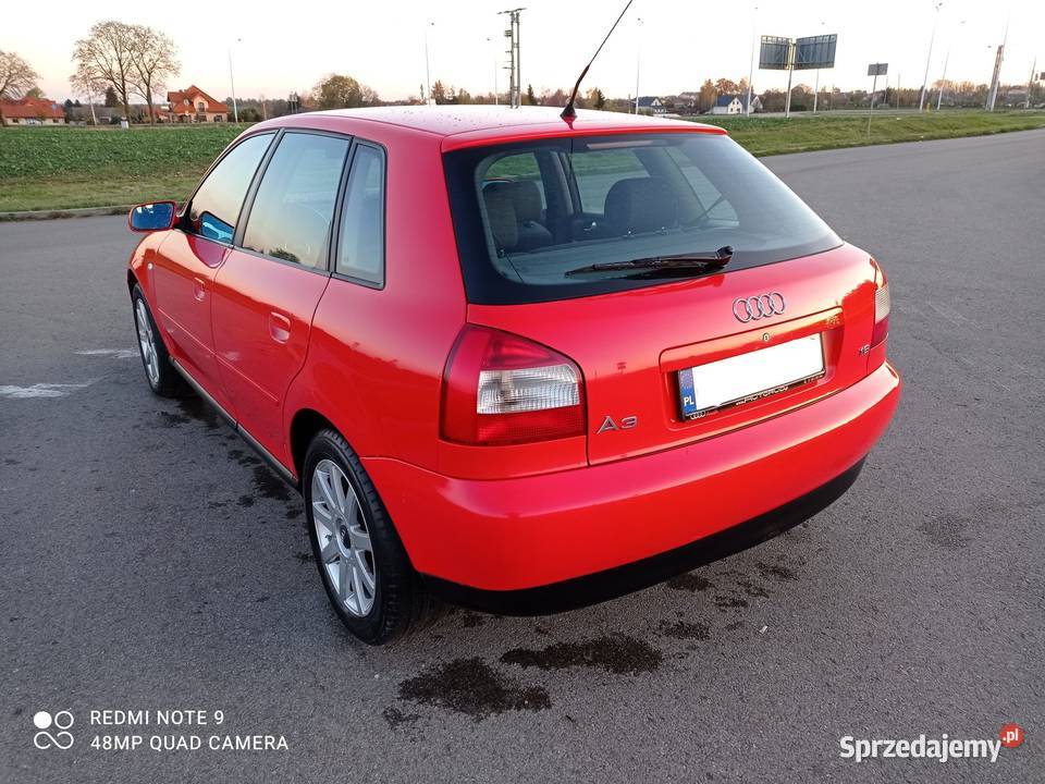 Audi A3 16 GAZ 2002 5 DRZWI Alufelgi 16 lubelskie Świdnik