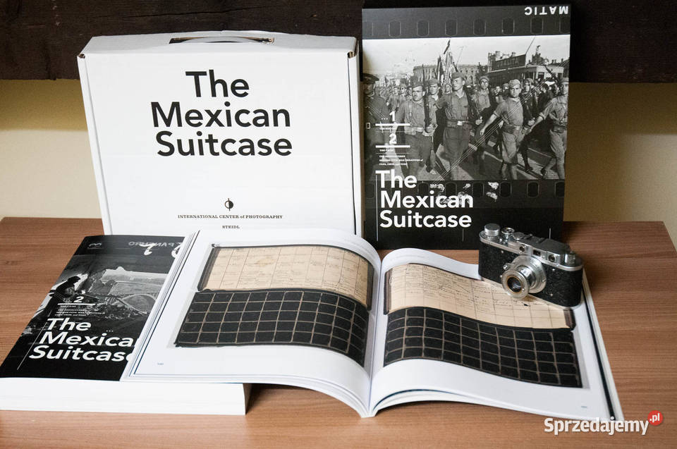 THE MEXICAN SUITCASE Robert Capa Gerda Taro Chim Książki naukowe i popularnonaukowe Stara Wieś