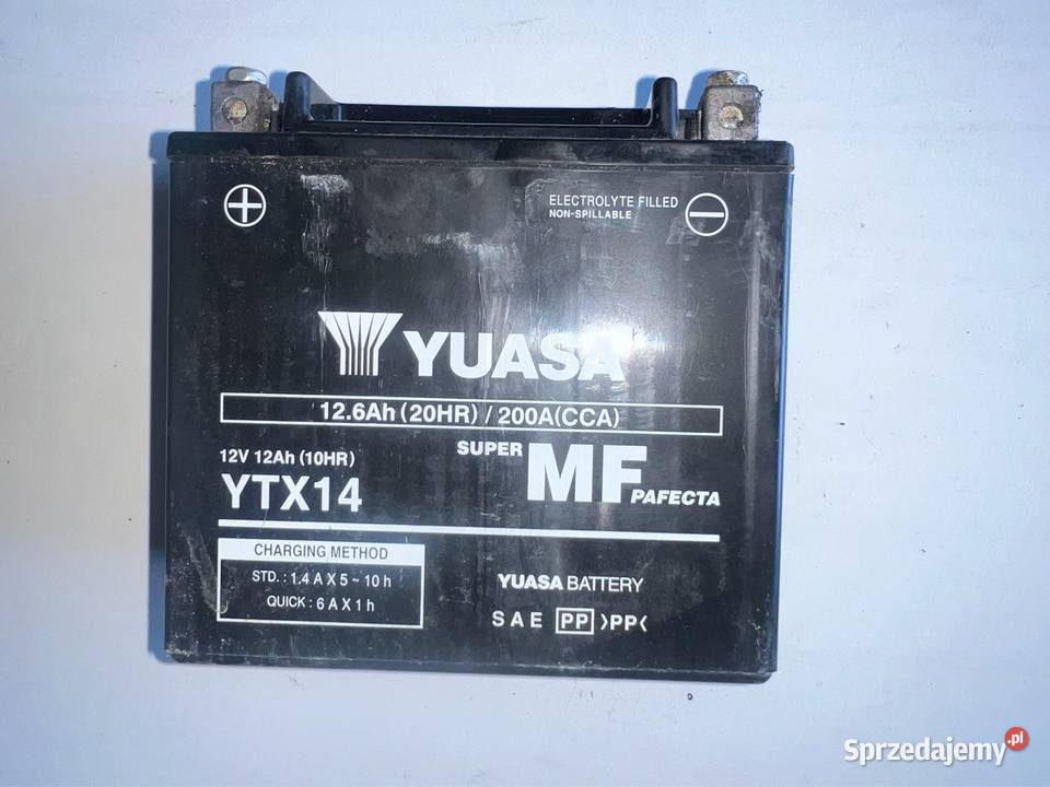 Akumulator YUASA YTX14 126Ah 200A Ostrzeszów sprzedam