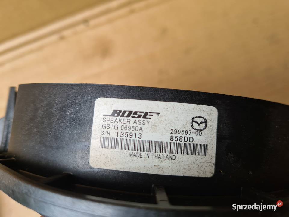 Mazda 6 GH LIFT komplet głośniki oryginał BOSE Sprzęt audio fabryczny dolnośląskie