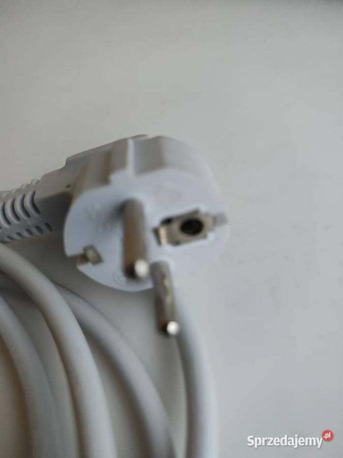 Kabel przewód zasilający biały 3 PIN 2 m Olecko
