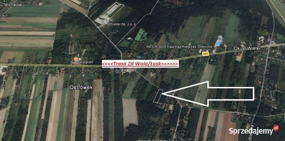 Grunt Okup Wielki 4000m2 4000m2