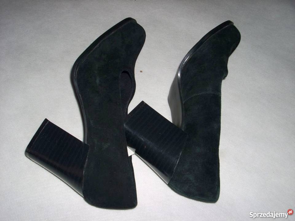 CA Buty Skóra Zamsz NOWE 37 czółenka Nowy Sącz