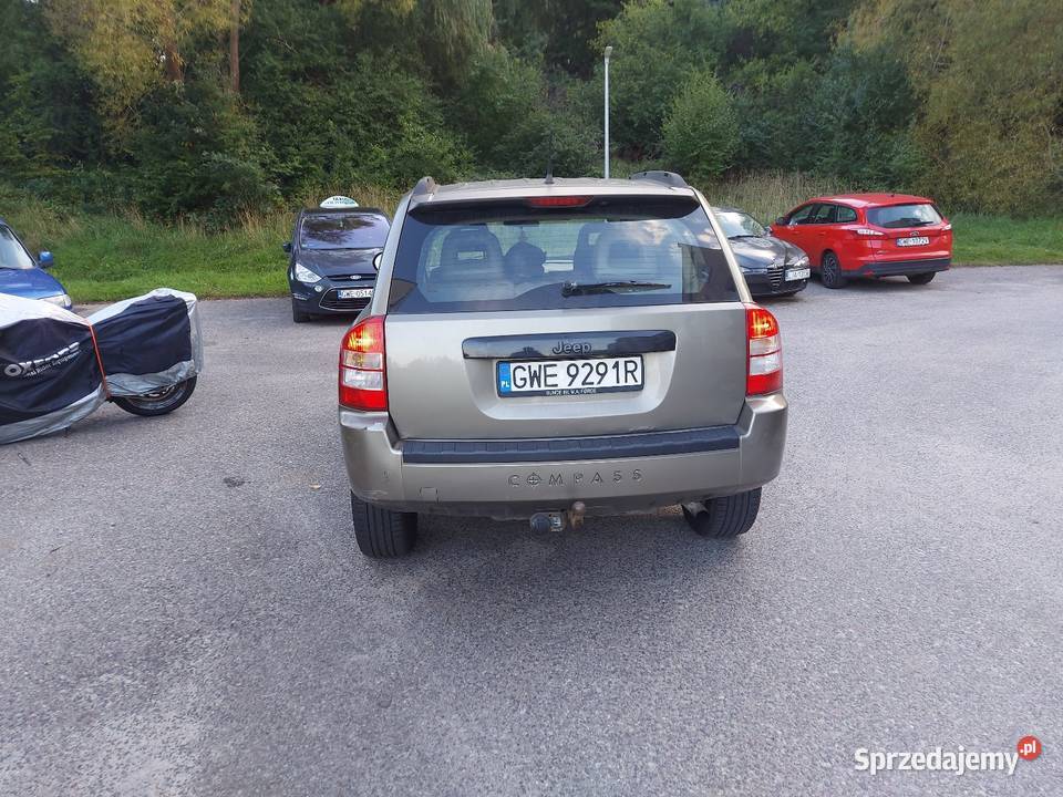 Jeep compass 20 crd 2007 4x4 światła przeciwmgielne Reda