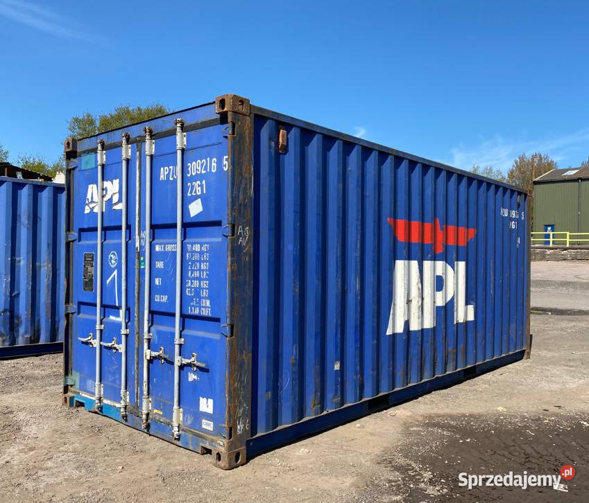 Kontener morski 20DV 6 metrowy transport HDS Łódź