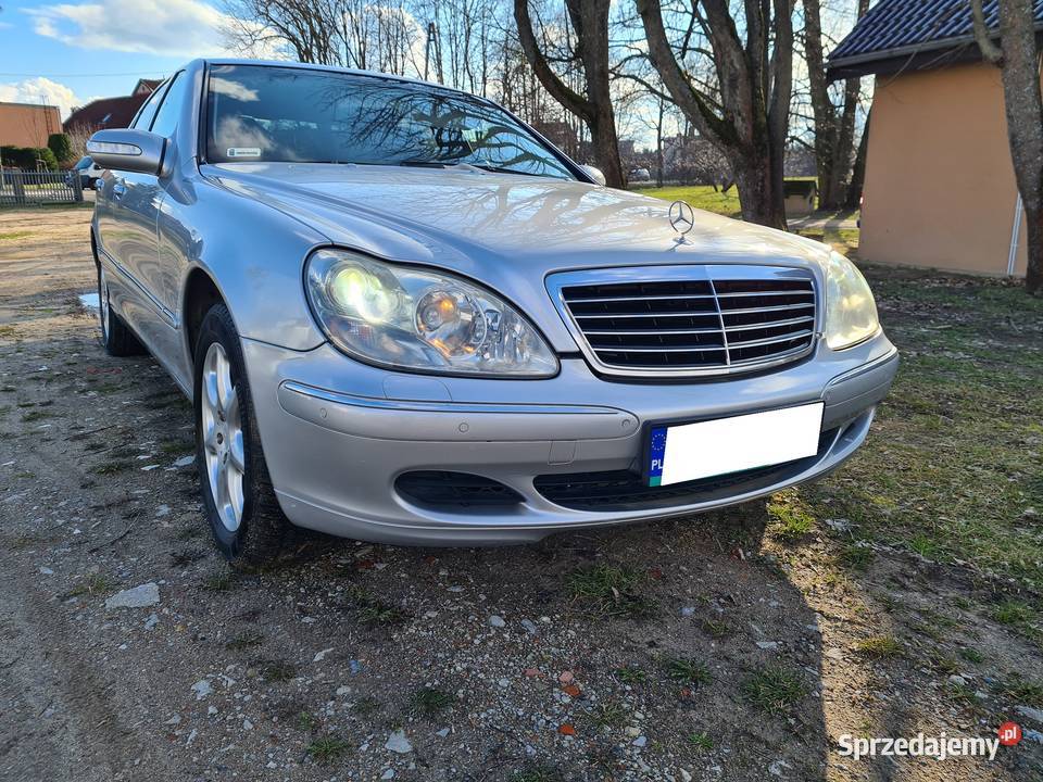 Mercedes S500 V8 4matic LONG LPG Salon Polska Olsztyn sprzedam