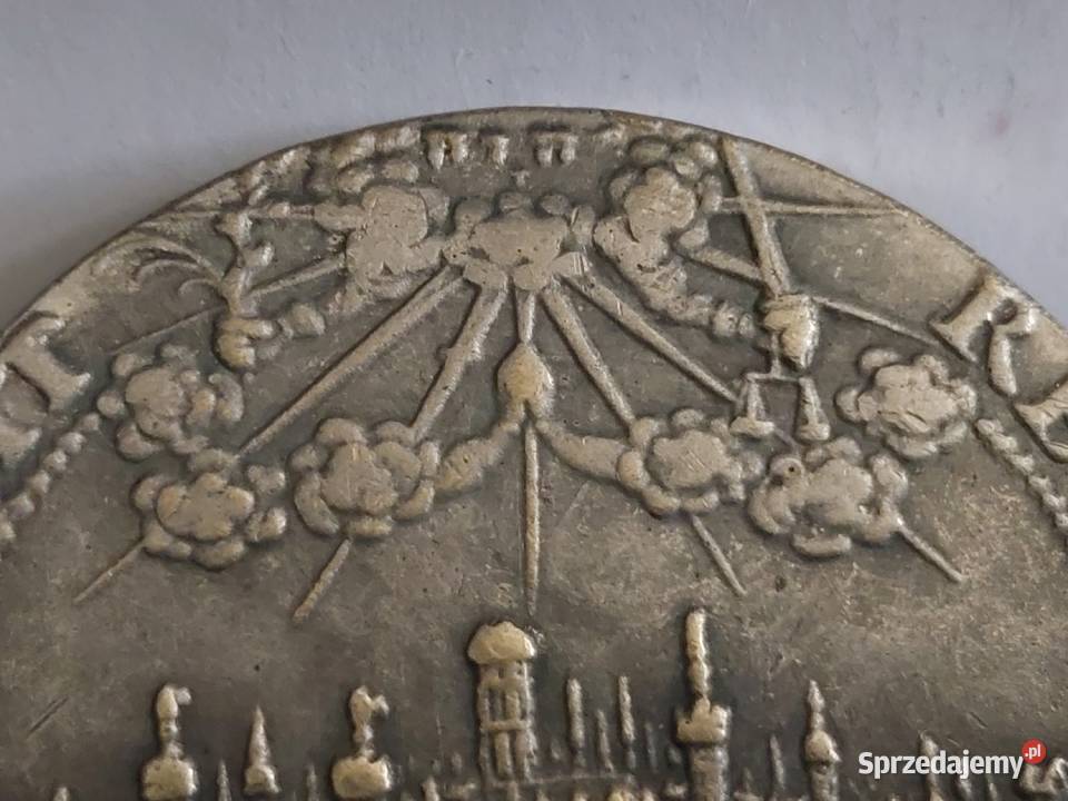 Dukat Gdański 1644 Polska Moneta z imieniem