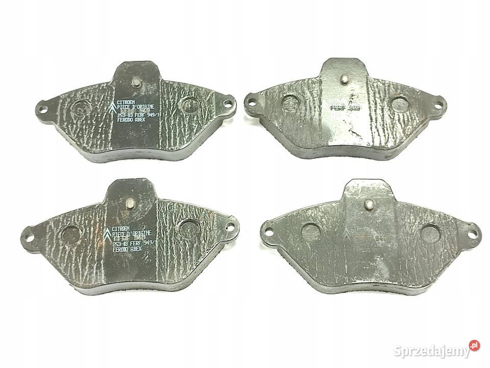 KLOCKI HAMULCOWE PRZÓD CITROEN XANTIA X1 X2