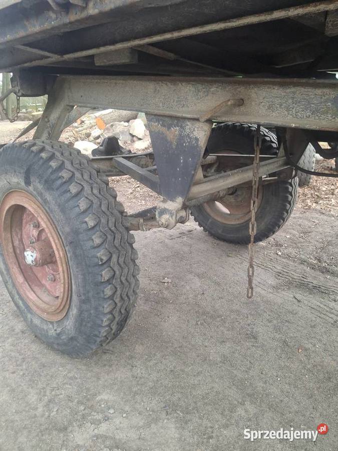 Przyczepa rolnicza wywrotka thk3 kiper nieuszkodzony lubuskie