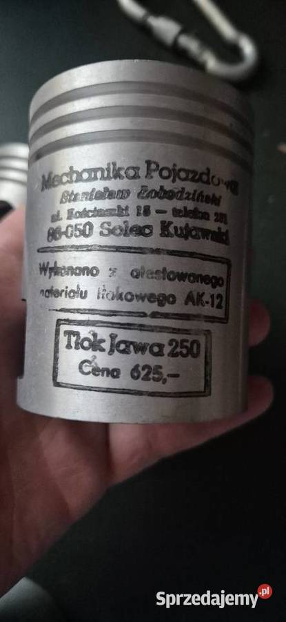 Tłok jawa 250 Nowy PRL mazowieckie Płock