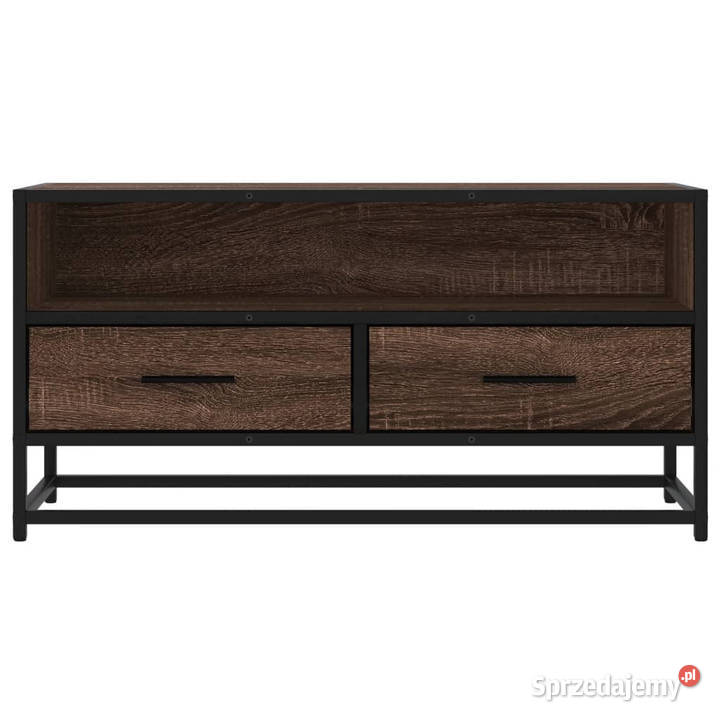Szafka pod telewizor brązowy dąb 80x345x40 Warszawa