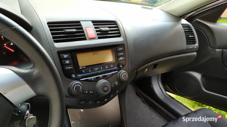Honda Accord 7 Czarny Sedan Benzyna
