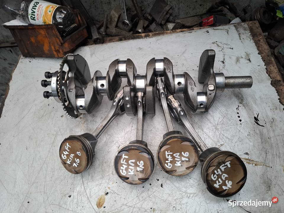 KIA SPORTAGE HYUNDAI TUCSON 16TGDI G4FT wał osobowe Blok silnika Kielce sprzedam