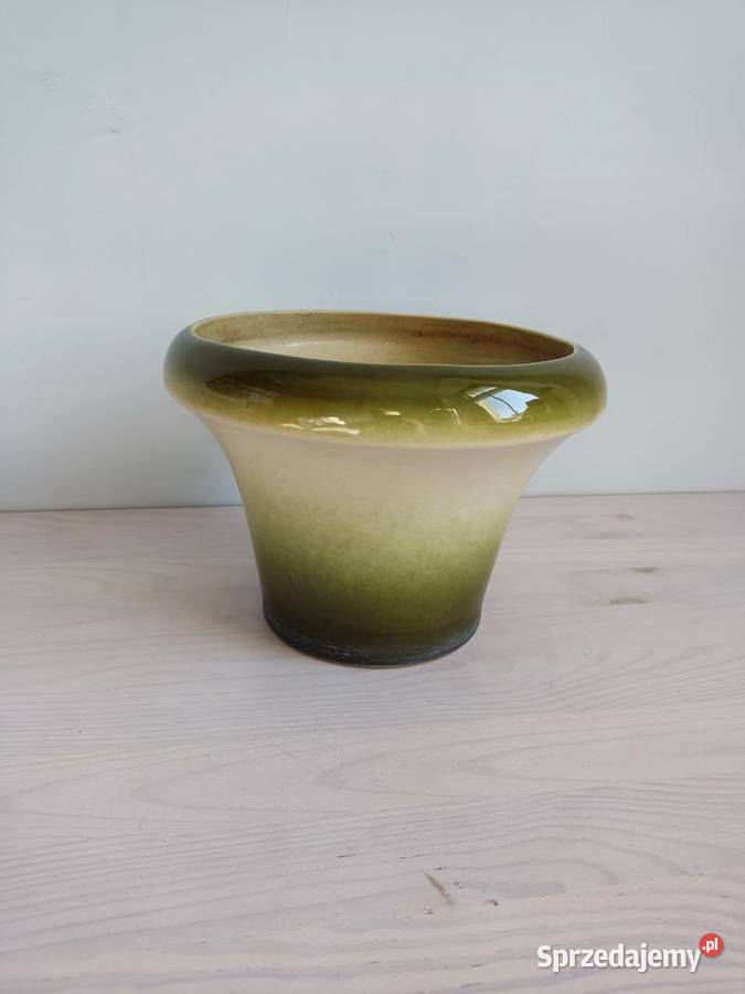Donica doniczka stara ceramiczna gliniana Donice Głuchołazy