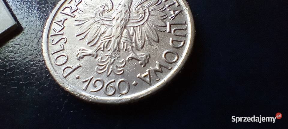 Stare monety 2 złote 1960 Jagody PRL Polska Lesko