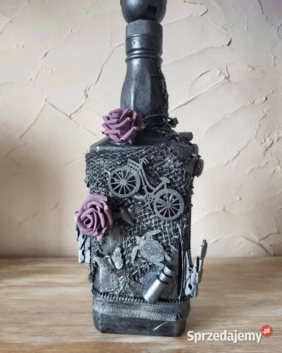 Lampa ręcznie robiona z butelki Jack Daniels Włocławek sprzedam