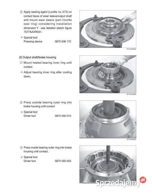 Hyundai HL955 instrukcja serwisowa Kielce sprzedam