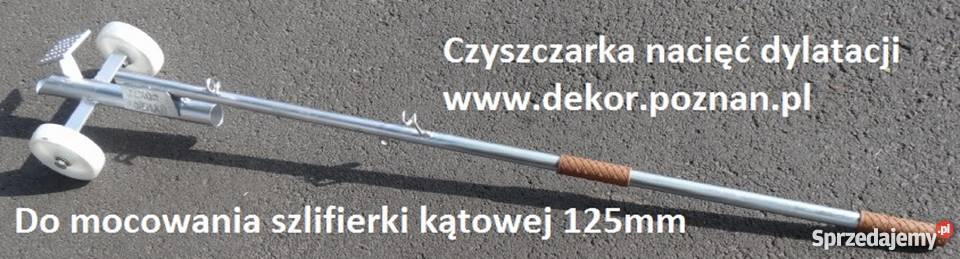 Posadzki czyszczarka nacięć dylatacji Poznań