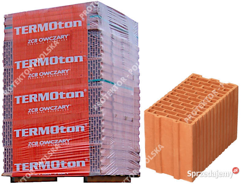 Termoton 188 Owczary cegła ceramiczn pustak podlaskie