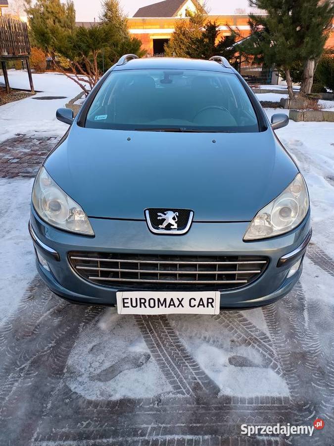 FAJNY I ZADBANY PEUGEOT 407 W benzyna plus gaz nieuszkodzony Ruda Śląska
