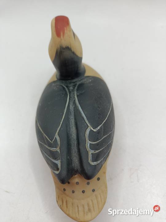 Ceramika dekoracja Mała kaczka ręcznie malowana Zamość