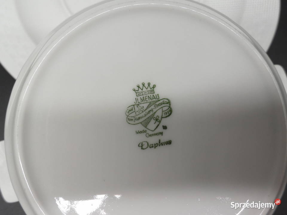 Bulionówki porcelanowe 2 ILMENAU DAPHNE wielkopolskie Raszków