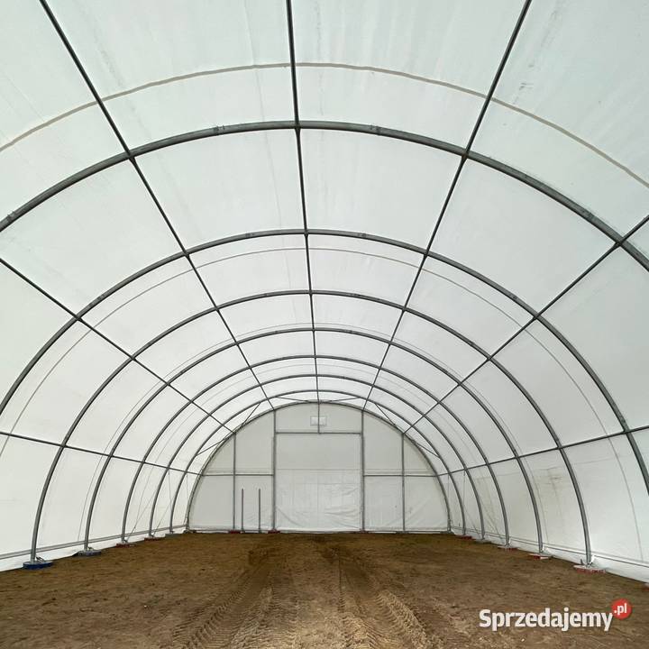 Hala namiotowa łukowa 122x18m PVC 750gm Wrocław