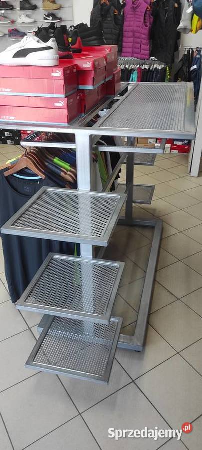 Stół regał ekspozycyjny sklepowy Zawiercie