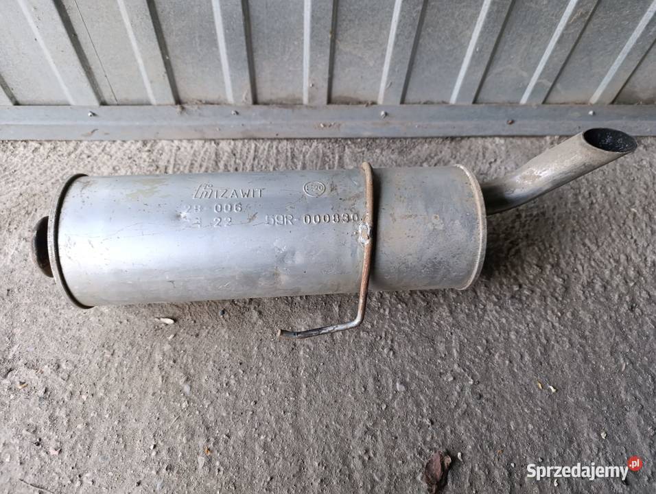 Tłumik końcowy SAXO Peugeot 106 Tłumiki Borów