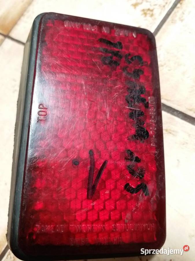 1PN 73rOdblask tył Syrena 105sygnowany lampki obrysowe Gorzów Wielkopolski