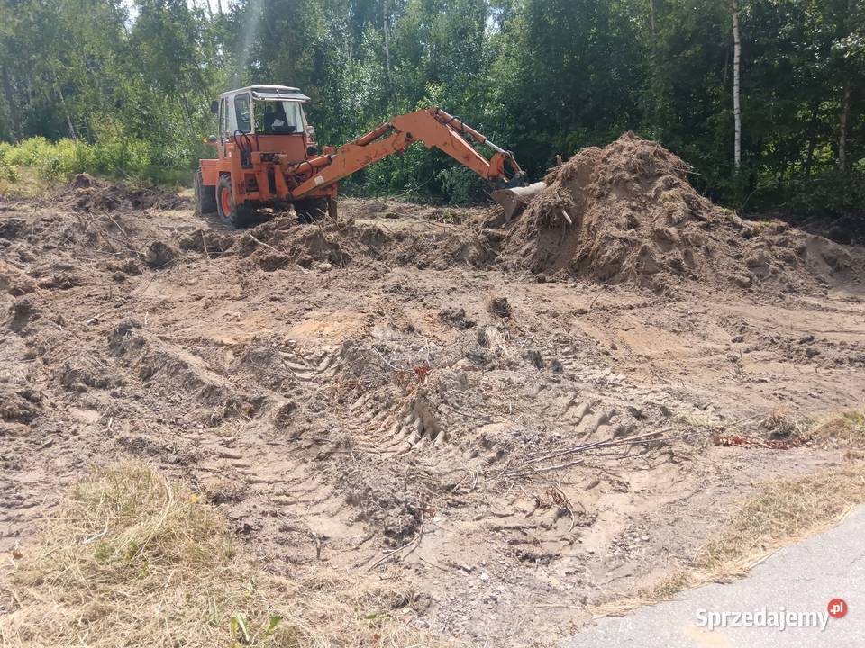 Koparkoładowarka schaeff terex łyżka widły