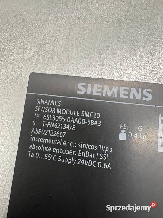 Siemens 6SL30550AA005BA3 Encoder Module