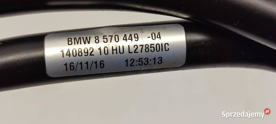 MINI F55 F56 PRZEWÓD OLEJOWY SKRZYNI 8570449 osobowe