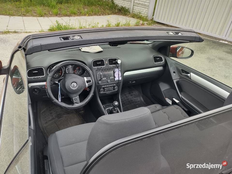VW GOLF 6 CABRIO 160koni wielkopolskie sprzedam