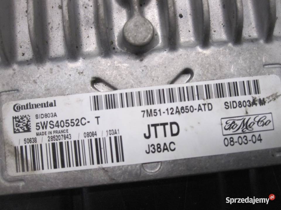 FORD FOCUS MK2 II 16D komputer sterownik silnika osobowe Kielce