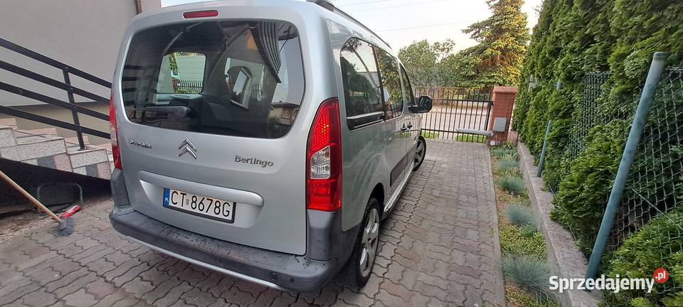 Citroen Berlingo II 2008 221ts nieuszkodzony Toruń sprzedam