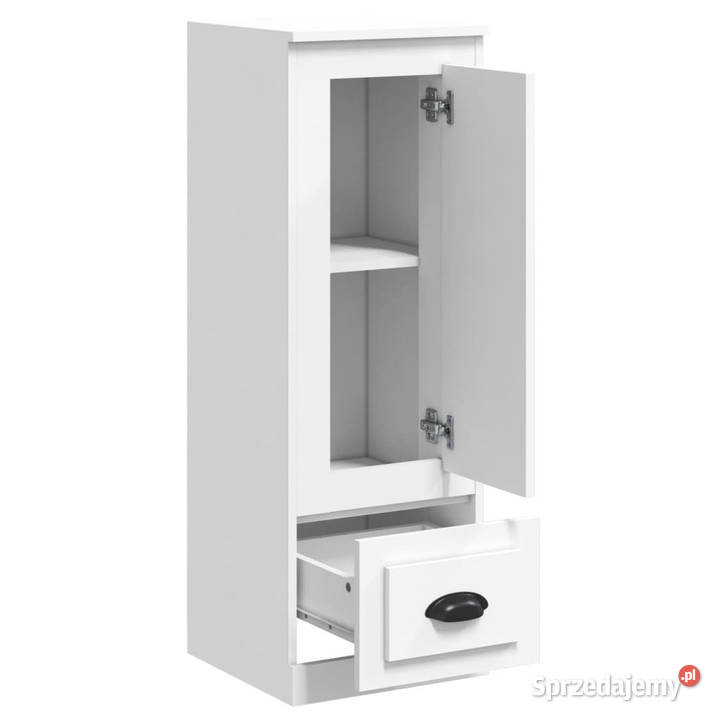 Szafka biała 36x355x1035 materiał drewnopochodny Meble mazowieckie