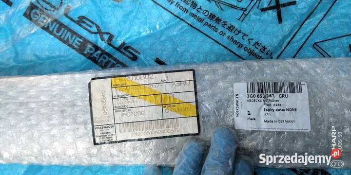 Vw Passat B8 listwa dolna drzwi lewych Karoseria Motoryzacja Łódź