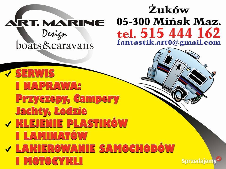 Laminat biały na poszycie zewnętrzne przyczepy Mińsk Mazowiecki