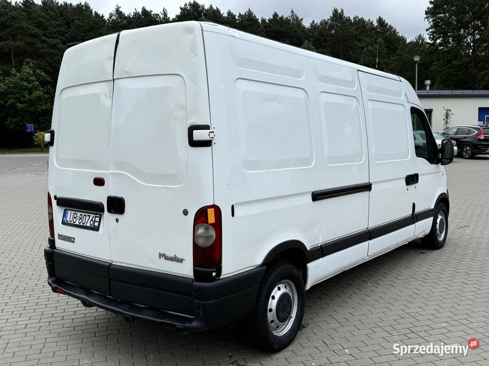 Renault Master 25 120 6 biegów L3H2 MaxiMovano Rok produkcji 2005 Motoryzacja Łuków sprzedam
