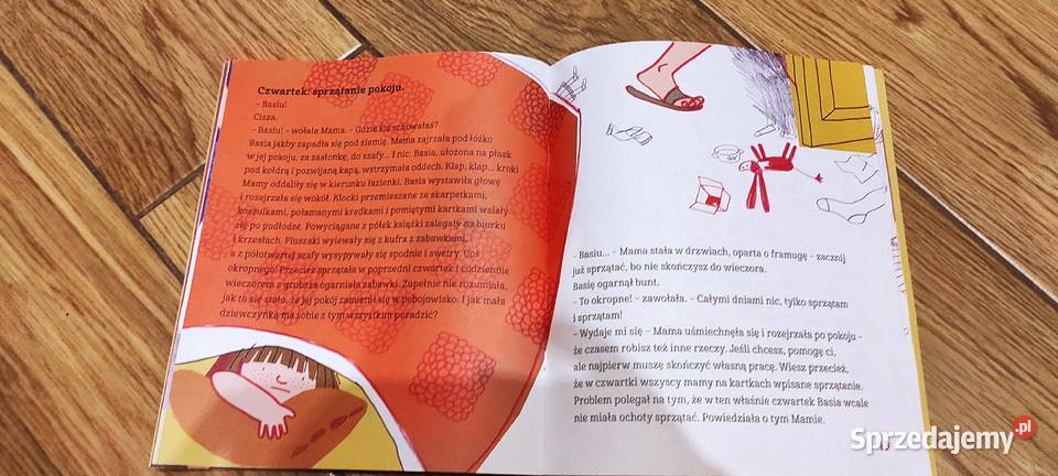 Książeczka dzieci Basia i bałagan STAN Oświęcim