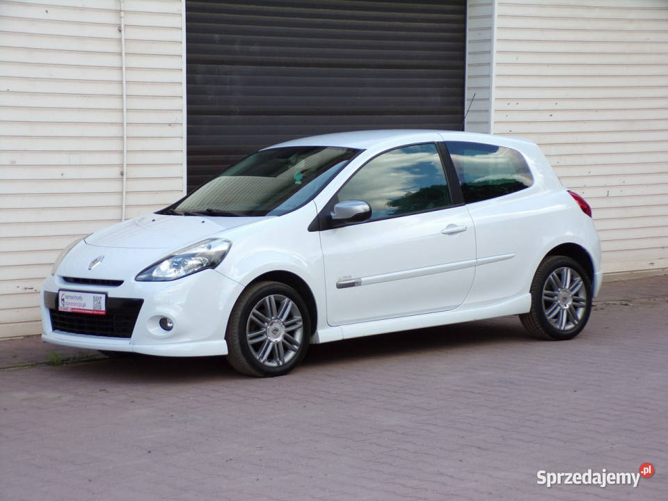 Renault Clio GT Klimatronic 16 128 2011 III benzyna Clio Clio sprzedam