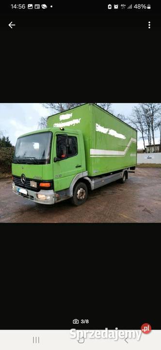 MB ATEGO 815 KONTENER WINDA Kontenery Kleosin sprzedam