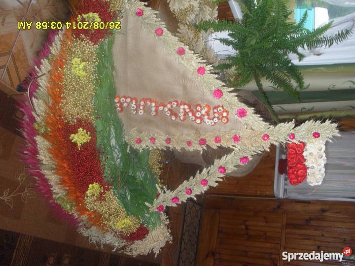 SPRZEDAM WIENIEC DOŻYNKOWY W KSZTAŁCIE ŁODZI Szyce