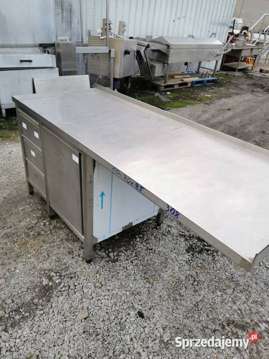 Stół roboczy 3 szuflady i szafka 190x70x85 308 Krotoszyn