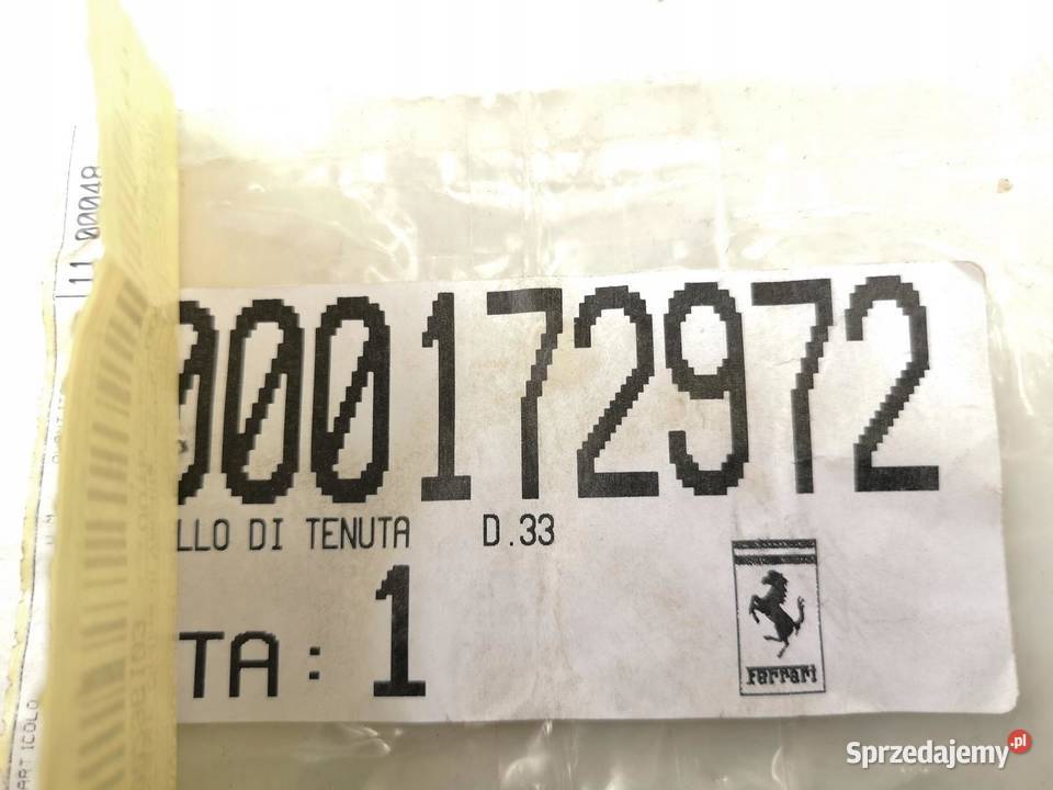 USZCZELNIACZ WYSPRZĘGLIKA FERRARI 360 F430 599 sprzedam