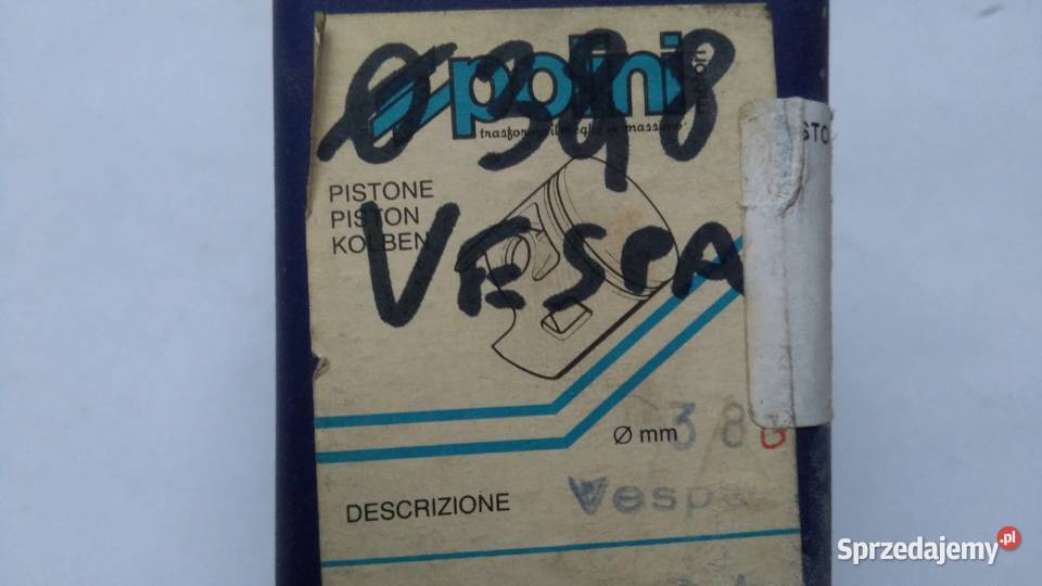 Tłok Polini 388 mm PIAGGIO VESPA 50 PK XL APE Bielsk Podlaski
