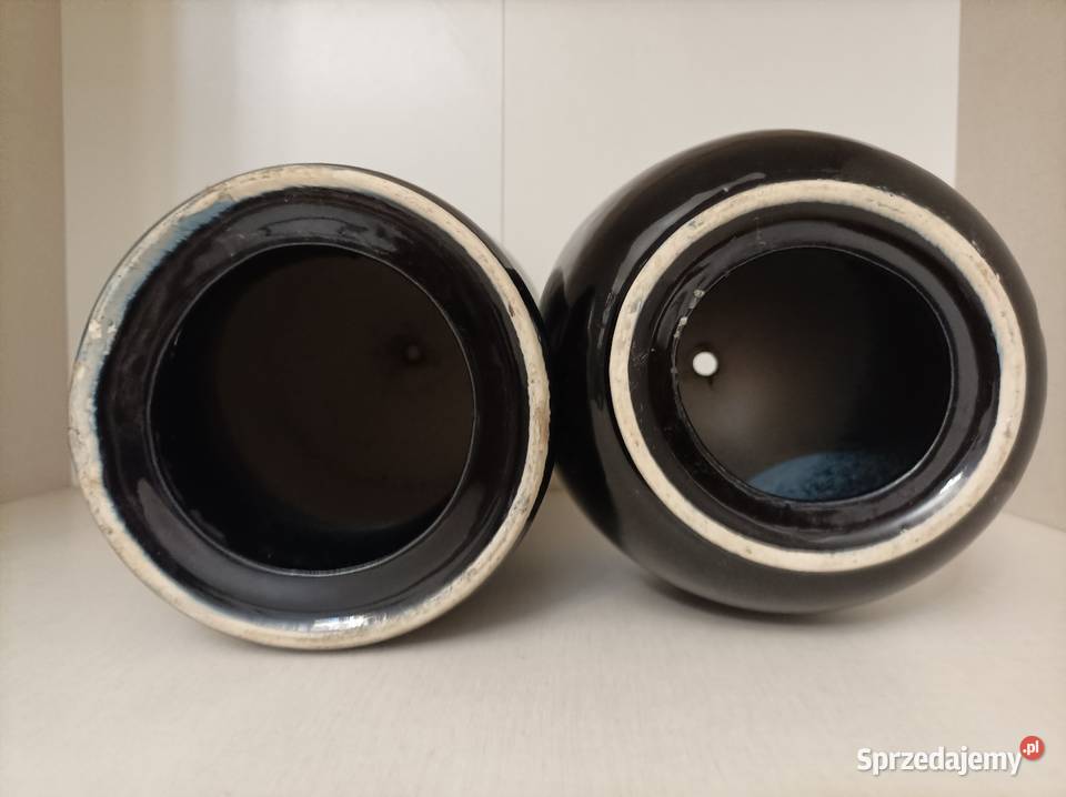 Ceramiczne podstawy lamp z lat 6070 dolnośląskie Dzierżoniów