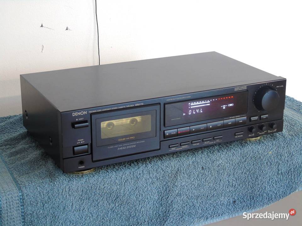 Magnetofon Denon DRM710 3 głowice WYSYŁKA Magnetofony Jasło